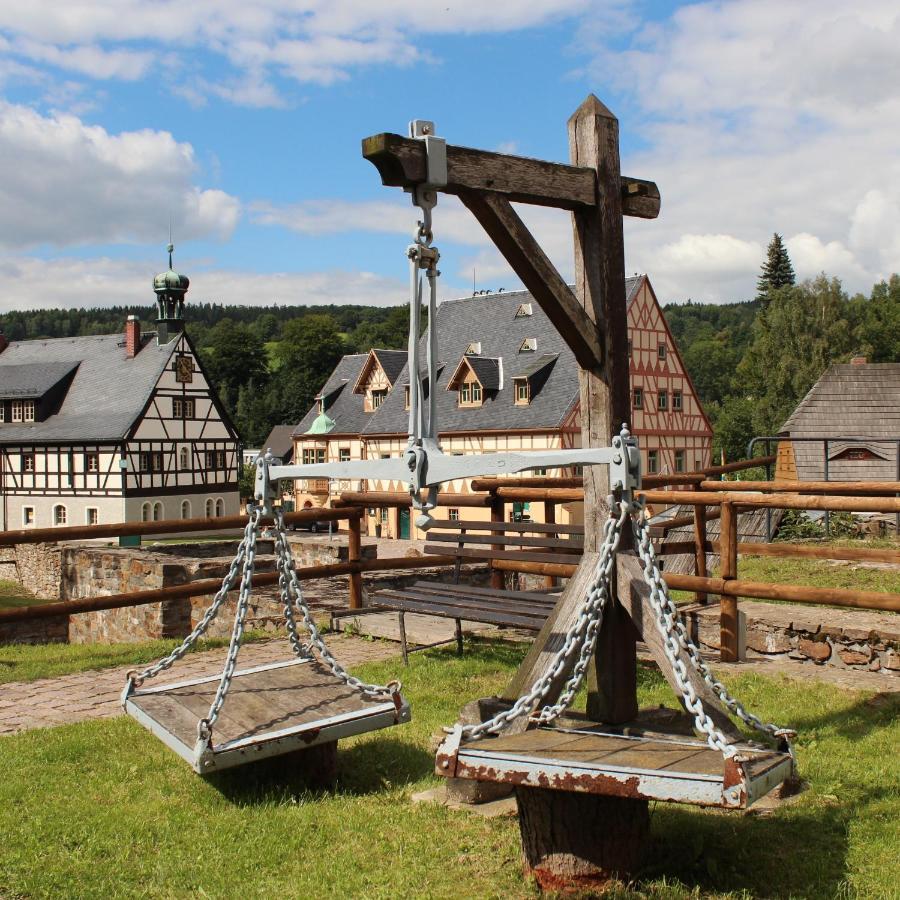 Hotel Saigerhuette Olbernhau Esterno foto