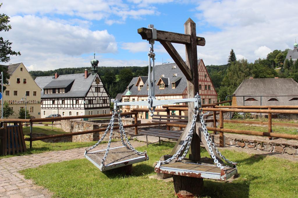 Hotel Saigerhuette Olbernhau Esterno foto